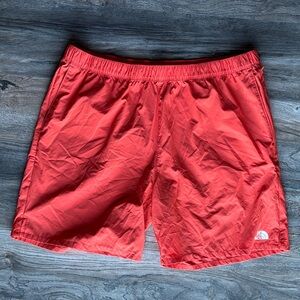 The North Face Men's Vibrant Red Swim Trunks